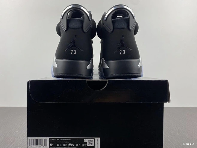 Rep TBK Retro DX2836- 4031 6 Silver Jordan Chrome Metallic Seasonal 1013